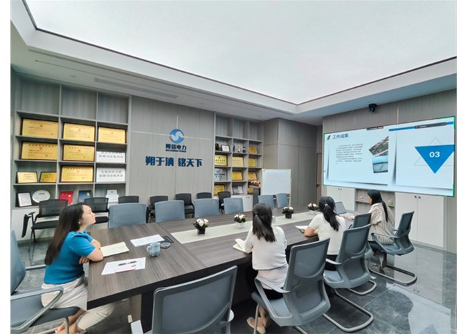公司成功舉辦2024年第二期新員工入職轉正答辯會